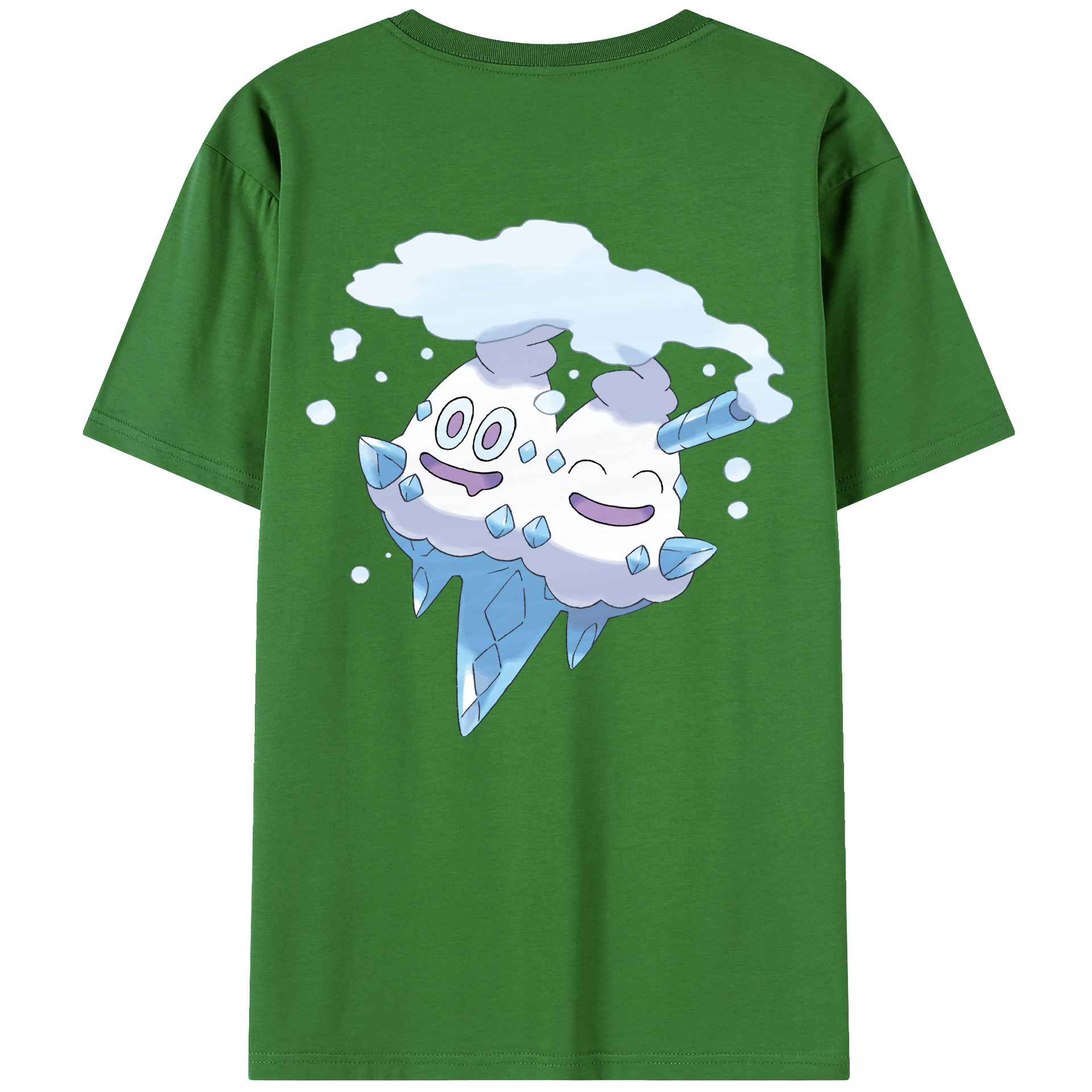 （画像用） ポケットモンスター Pokémon レディース半袖Tシャツ(バックプリント)